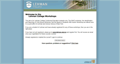 Desktop Screenshot of lehman-ce.org